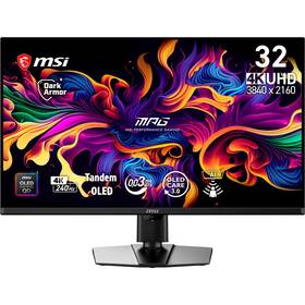 Herní monitor MSI MPG 322UR QD-OLED X24 černý

