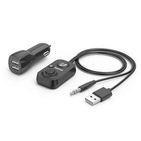 Handsfree Hama do vozidla s aux-in, USB napájení 
 Handsfree Hama do vozidla s aux-in, USB napájení