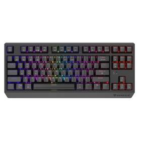 Klávesnice Genesis THOR 230, TKL, RGB, Outemu Silent Lemon, bezdrátová, US layout černá

