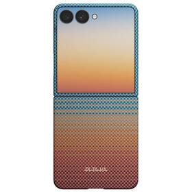 Kryt na mobil Pitaka na Samsung Galaxy Z Flip 8 červený/oranžový

