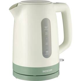 Rychlovarná konvice Sencor SWK 1732GR 1,7 l zelená/béžová

