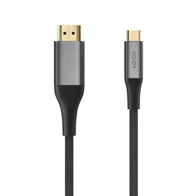 Kabel Epico UltraLink HDMI/USB-C, 8K/60Hz, 2m šedý

