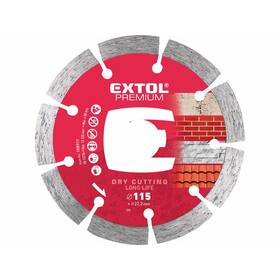 Kotouč diamantový Extol Premium 108911 115x22,2x2mm 

