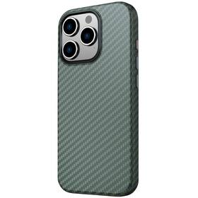 Kryt na mobil Swissten MagStick Shell na Apple iPhone 15 zelený

