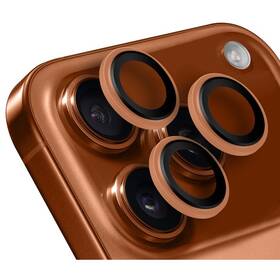 Ochranné sklo čočky fotoaparátu Obal:Me na Apple iPhone 17 Pro/17 Pro Max oranžové

