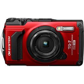 Digitální fotoaparát OM SYSTEM TG-7 červený

