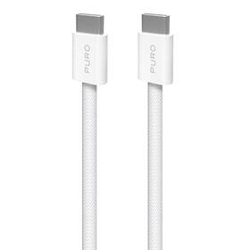 Kabel Puro Fabrik FABK4 USB-C/USB-C, 240 W, 2 m bílý

