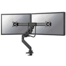 Držák Neomounts DS75-450BL2, na 2 monitory, pro úhlopříčky 17" až 32", nosnost 2×8 kg černý

