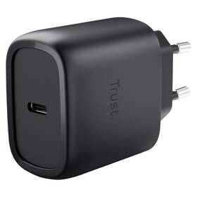 Nabíječka do sítě Trust MAXO 45W GaN, USB-C černý

