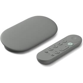 Multimediální centrum Google TV Streamer 4K šedý

