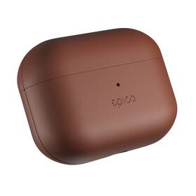 Pouzdro Epico kožené pro AirPods Pro 3 hnědé

