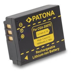 Baterie PATONA pro Panasonic CGA-S007E Li-Ion 3.6V 1000mAh 

