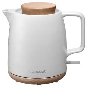 Rychlovarná konvice Concept RK0085 Elegant, 1 l bílá

