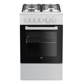 Kombinovaný sporák Beko FSM 52020 DW bílá barva
