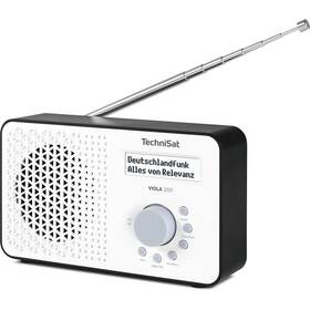 Radiopřijímač s DAB+ Technisat VIOLA 200 černá barva
