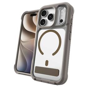 Kryt na mobil ZAGG Rainier Snap Kickstand na Apple iPhone 18 Pro Max / 17 Pro Max hnědý

