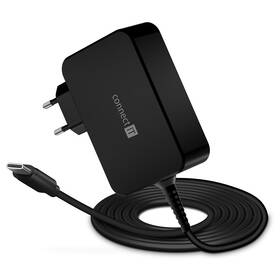 Napájecí adaptér Connect IT C-Power USB-C PD 140 W černý

