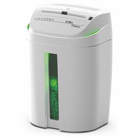 Skartovač KOBRA C4-HYBRID, A4, 17 listů, 40l, P4 bílý/zelený

