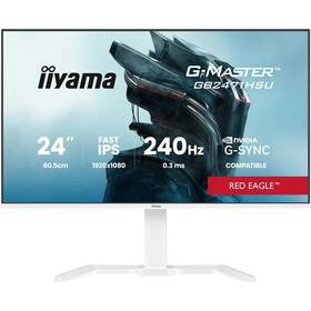 Herní monitor IIYAMA G-Master GB2471HSU-W1 bílý

