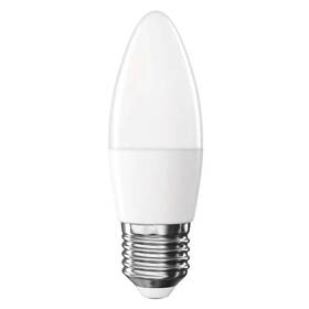 Žárovka LED EMOS Classic svíčka, E27, 4,2 W, teplá bílá 

