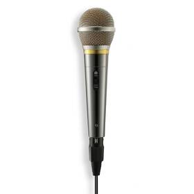 Mikrofon Hama Vocal Pro, XLR/jack 6,35 mm stříbrný/šedý

