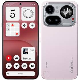 Mobilní telefon Nothing Phone (4a) Pro 5G 12 GB / 256 GB růžový

