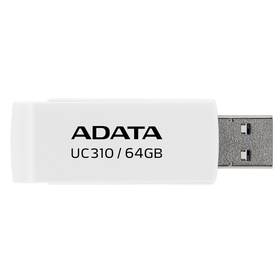USB Flash ADATA UC310 64GB bílá barva
