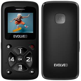 Mobilní telefon Evolveo EasyPhone ID černý

