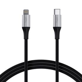 Kabel Allity AUC-01, 27W, USB-C/Lightning, 2m černý

