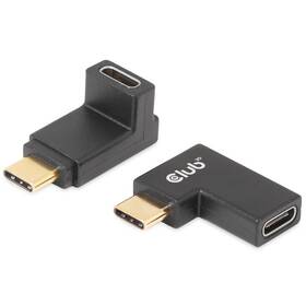 Redukce Club3D USB-C/USB-C, PD 240W, lomená, 2ks černá barva
