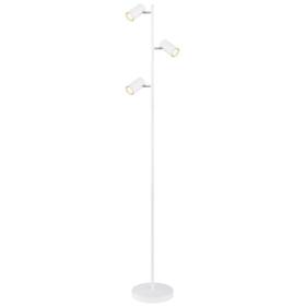 Stojací lampa GLOBO Robby, 3x GU10 bílé

