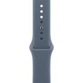 Řemínek Apple 42mm ocelově modrý sportovní – S/M 

