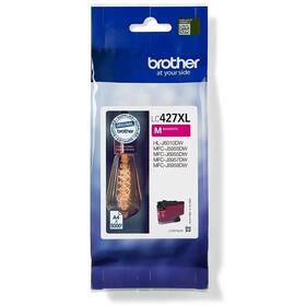 Inkoustová náplň Brother LC-427XLM, 5000 stran purpurová

