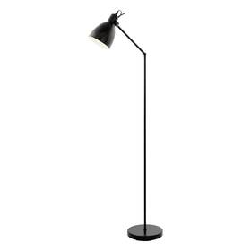 Stojací lampa Eglo PRIDDY černá/bílá

