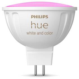 Chytrá žárovka Philips 6,3 W, MR16, GU5,3, White and Color Ambiance 


