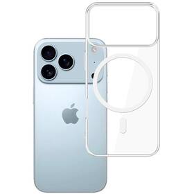 Kryt na mobil 3mk Clear MagCase na Apple iPhone 17 Pro průhledný

