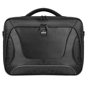 Brašna na notebook PORT DESIGNS Courchevel Clamshell na 17,3" černá barva
