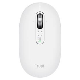 Myš Trust Seron Hyperscroll Slim bílá

