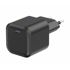 Nabíječka do sítě Swissten GAN 1x USB-C 35W PD černá

