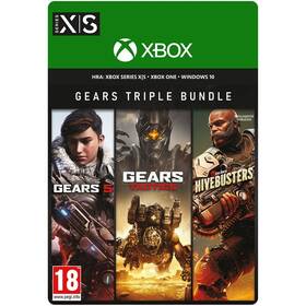  Microsoft Xbox Gears Triple Bundle - elektronická licence 

