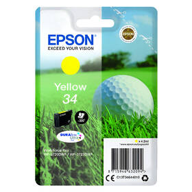 Inkoustová náplň Epson 34, 300 stran žlutá

