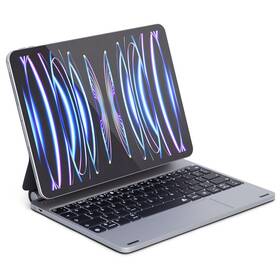 Pouzdro na tablet s klávesnicí Epico Aluminium na Apple iPad Pro 12,9" (2018/2020/2021/2022)/Air 13" M2/Air 13" M3 - CZ černá barva
 Pouzdro na tablet s klávesnicí Epico Aluminium na Apple iPad Pro 12,9" (2018/2020/2021/2022)/Air 13" M2/Air 13" M3 - CZ černá barva