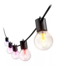 Párty osvětlení Philips Festavia globe, Bluetooth, White and Color Ambiance, 7 m + prodlužovací kabel 

