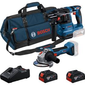 Sada aku nářadí Bosch Professional 18V GWS+GBH+GBA+GAL (s baterií) 

