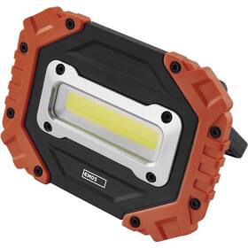 Svítilna EMOS COB LED pracovní, 700 lm, 4× AA černá/oranžová

