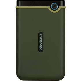 Externí pevný disk 2,5" Transcend 25M3G 2TB, USB 3.0 (3.1 Gen 1) zelený


