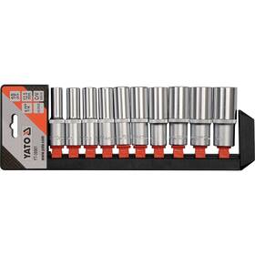 Sada hlavic YATO 1/2" 10-24 mm (10 ks) 

