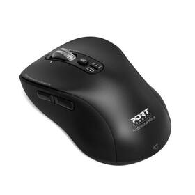 Myš PORT CONNECT Expert / USB-A/C / 6 tlačítek / optická / 3200 DPI černá

