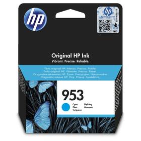 Inkoustová náplň HP 953, 700 stran azurová

