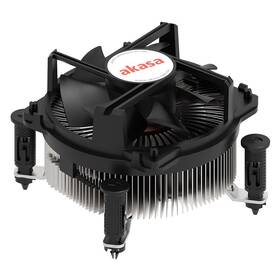 Chladič CPU AKASA Copper Core Intel LGA1700, 125 W TDP hliník

